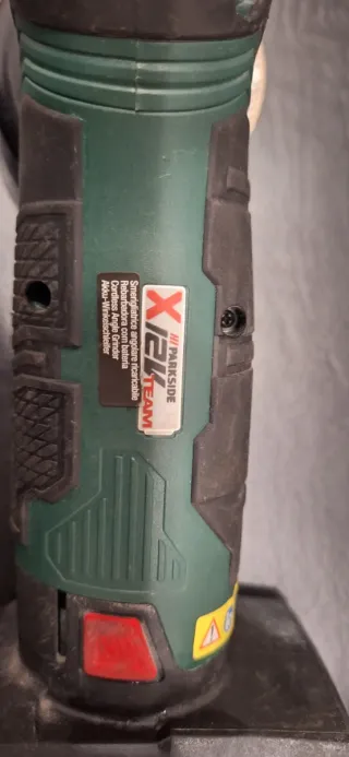 Miniamoladora Parkside 12V + Batería + Cargador