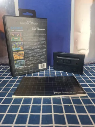 MEGADRIVE SONIC 1 ORIGINAL COMPLETO