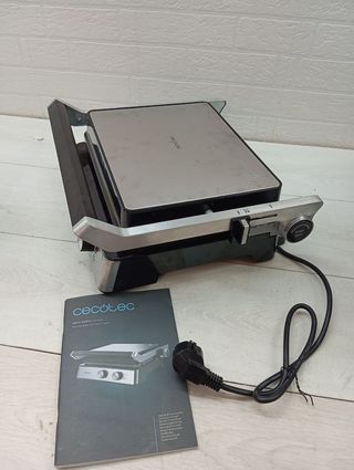 Parrilla eléctrica Cecotec Rock'nGrill plancha