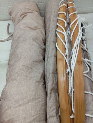 Hamaca con cojín 200 x 140 cm SONGMICS