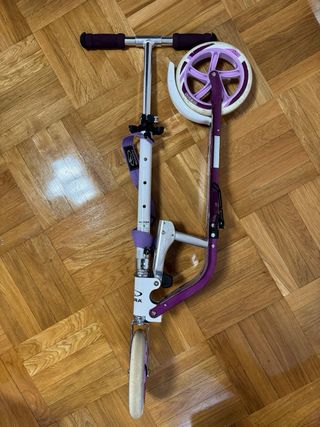 Patinete Hudora morado