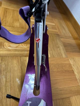 Patinete Hudora morado