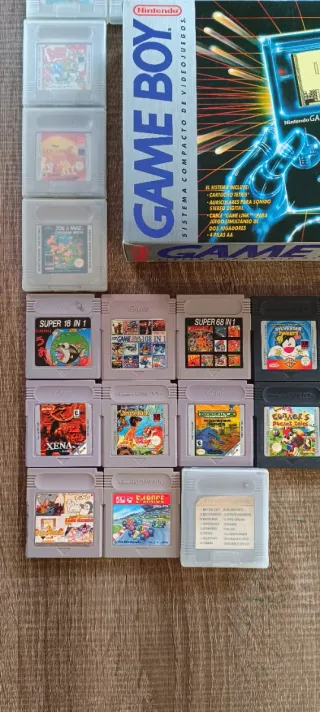 Nintendo Game Boy Original Completa Caja