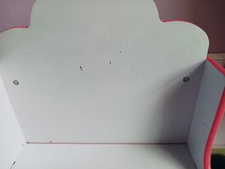 Scrivania bambina rosa farfalle