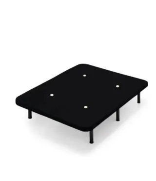 Somier tapizado con sus patas