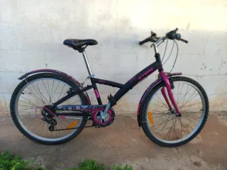 Bicicleta infantil rosa