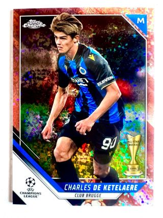 Cromo Charles De Ketelaere Club Brugge Topps