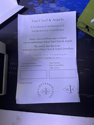 Set Van Cleef & Arpels collana e bracciale