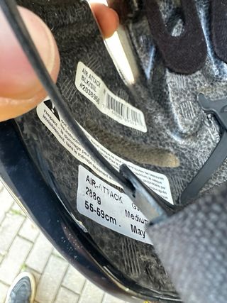 Casco Giro Air Attack Negro talla M