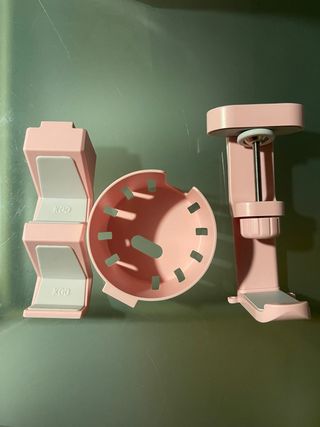 Soporte Auriculares Gaming Giratorio 360° Rosa