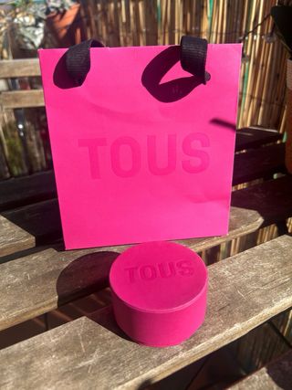 Colgante Oso Tous Plata y Cerámica Nuevo