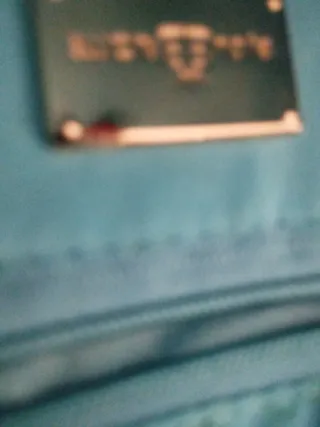 Bolso de fiesta azul y turquesa