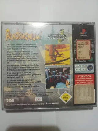 Pandemonium PlayStation 1 PAL