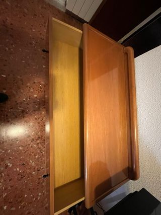 comoda de madera 3 cajones