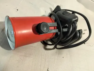 Lámpara pinza vintage lectura