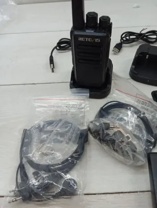Retevis RT668 Walkie Talkie Profesional Negro