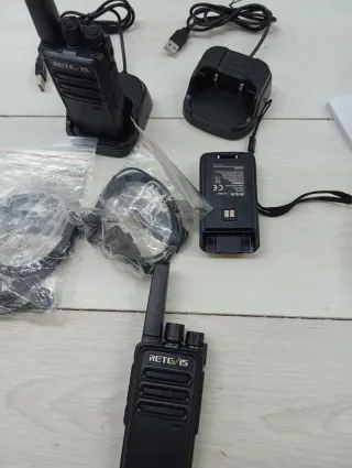 Retevis RT668 Walkie Talkie Profesional Negro