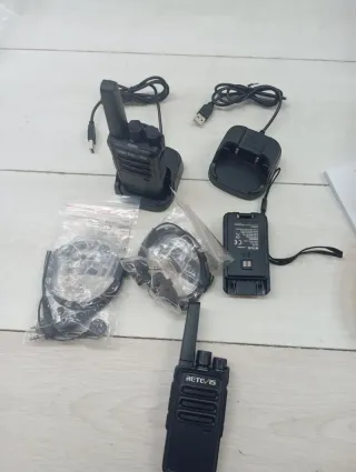 Retevis RT668 Walkie Talkie Profesional Negro