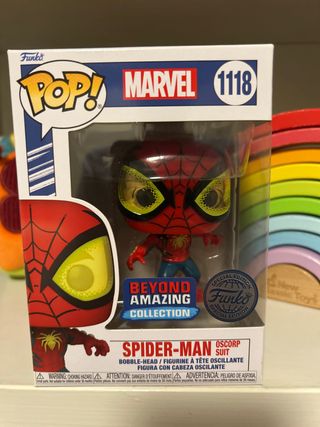 Funko Pop Spider-Man Oscorp Suit 1118