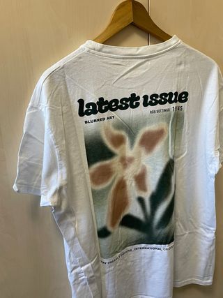 Camiseta Pull&Bear Estampada Floral