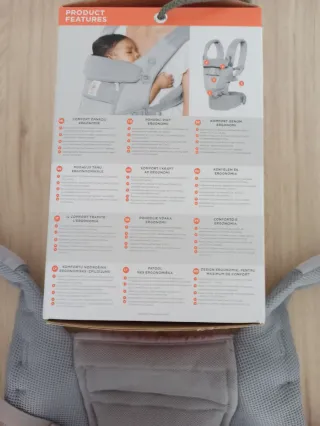 Mochila Portabebés Ergobaby Gris