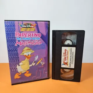 Paperino nel Mondo della Matematica VHS
