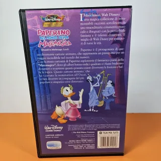Paperino nel Mondo della Matematica VHS