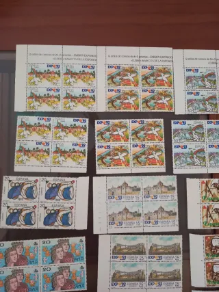 Lote de sellos de España