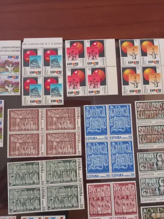 Lote de sellos de España