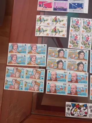 Lote de sellos de España