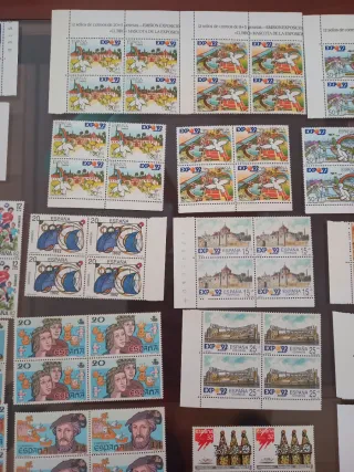 Lote de sellos de España