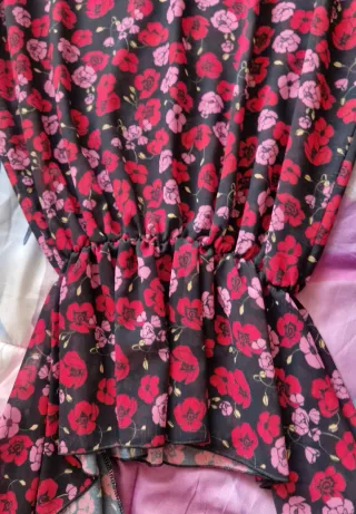 Maglia donna fantasia floreale