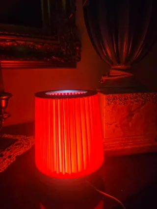 Lampada 3D filtro rosso