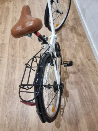 Bicicleta Plegable Moma Blanca