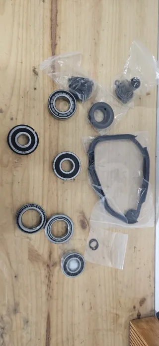 Jogo rolamentos Caixa Velocidades psa