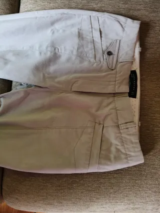 Pantalón Zara Beige Talla S