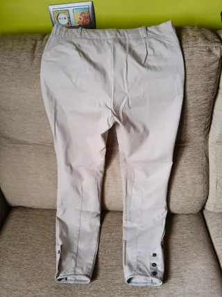 Pantalón Zara Beige Talla S