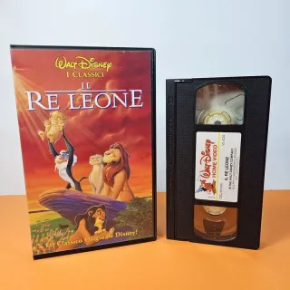 Il Re Leone VHS Cassetta Originale Disney