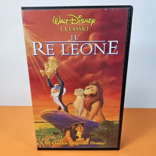 Il Re Leone VHS Cassetta Originale Disney