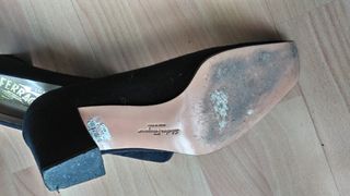 Salvatore Ferragamo Zapatos Negros Talla 37