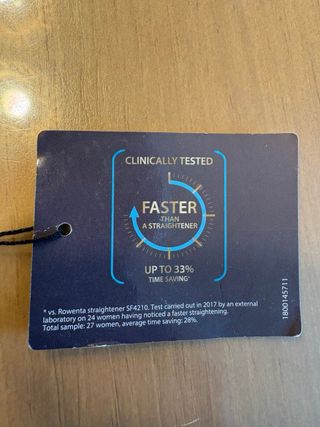 Cepillo Plancha Rowenta Negro