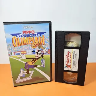 VHS Pippo Star delle Olimpiadi Disney 1992