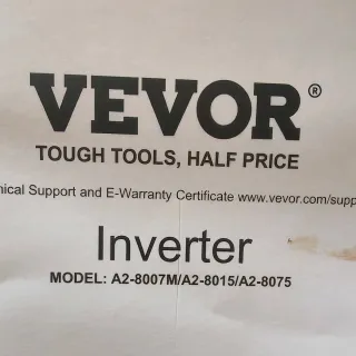 Inversor de frecuencia Vevor 220V 1.5kW