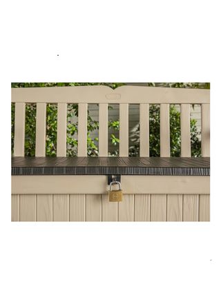 Keter Eden - Banco arcón Exterior, Baúl almacenaje