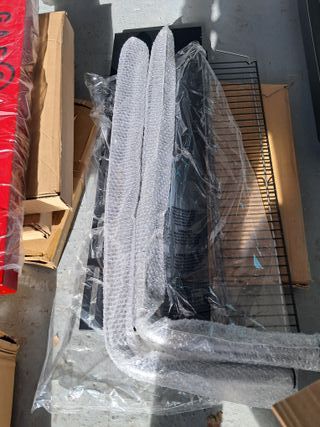 Barbacoa híbrida de 4 quemadores con 2 bandejas