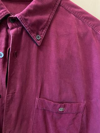 Camisa Vintage Lacoste Morada