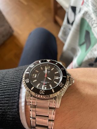 Reloj Casio B-PCGM2-1 Negro y Plateado