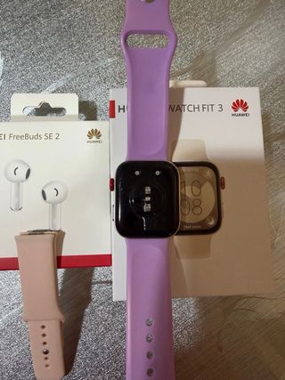 Huawei Watch Fit 3 y FreeBuds SE 2