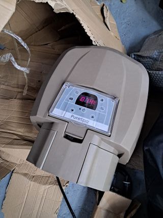 Intex 28426EX Spa hinchable, Beige, 4 Personas