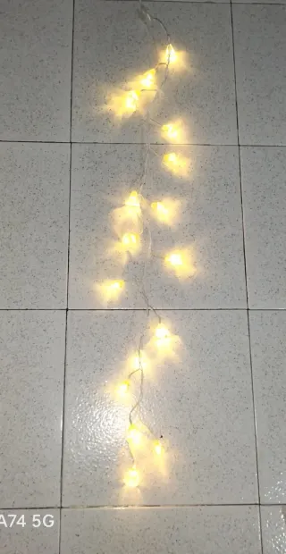 2 Luces de Navidad Transparentes de ikea